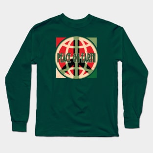 Peace on Earth Holiday Long Sleeve T-Shirt